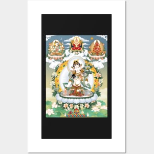 White Tara Posters and Art